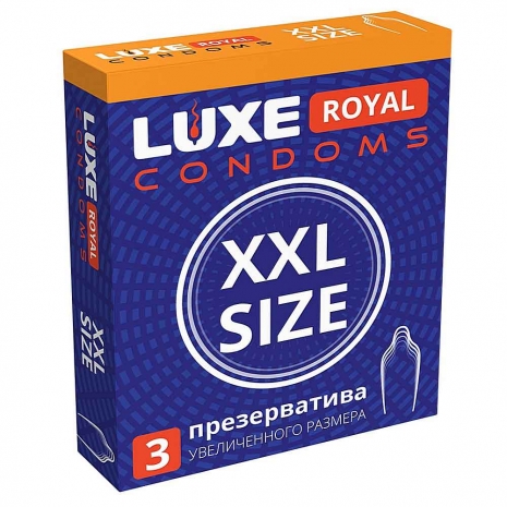 Презервативы LUXE ROYAL XXL Size 1*240