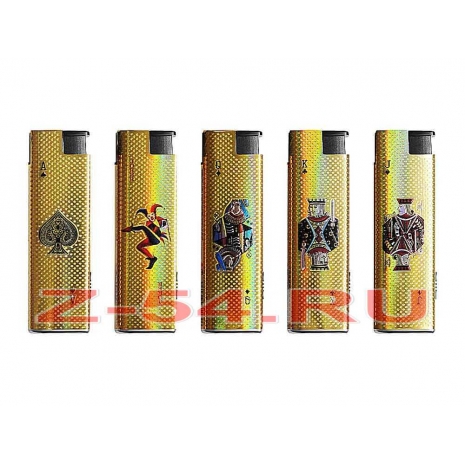 Турбо фонарик (Lion JL-905) МЕТАЛЛ Jet пламя Карты1*25*200