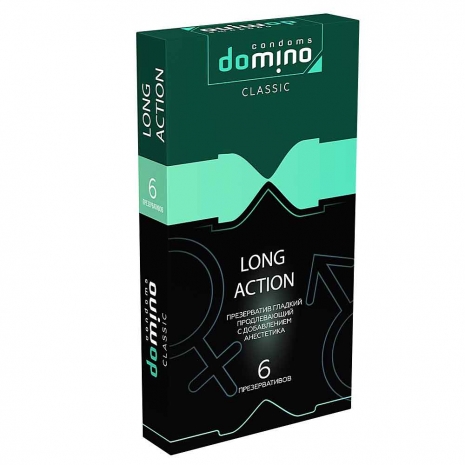 Презервативы Domino Classic ( 6шт) Long action 1*24*300
