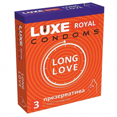 Презервативы LUXE ROYAL Long love 1*240